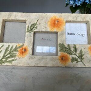 STONE LOOK FRAME, Frame-ology Faux Stone Art Picture Frame for 3" x 3" Pictures